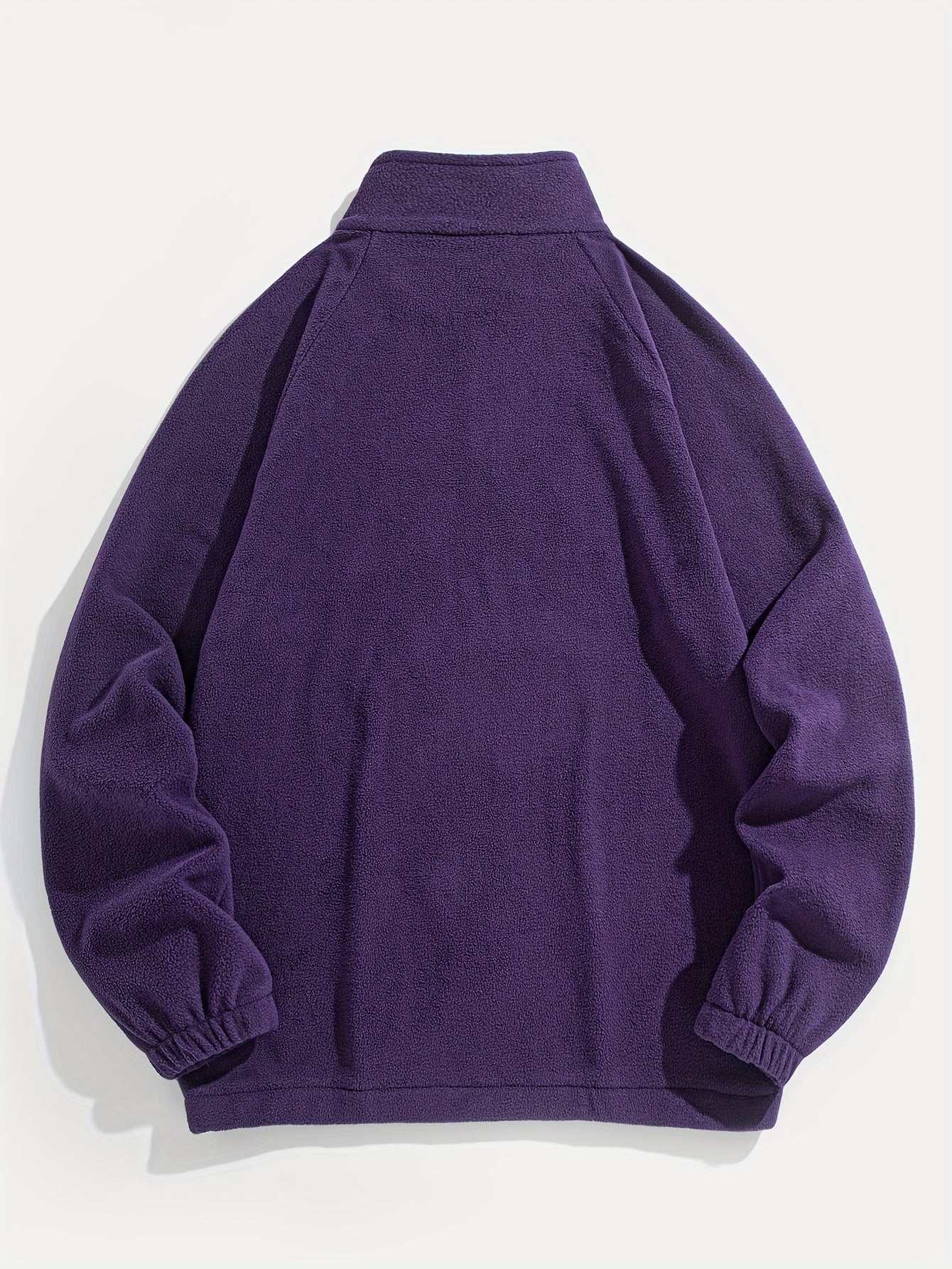 Heren California Grafische Halve Rits Fleece Sweater | Casual Lange Mouwen Pullover