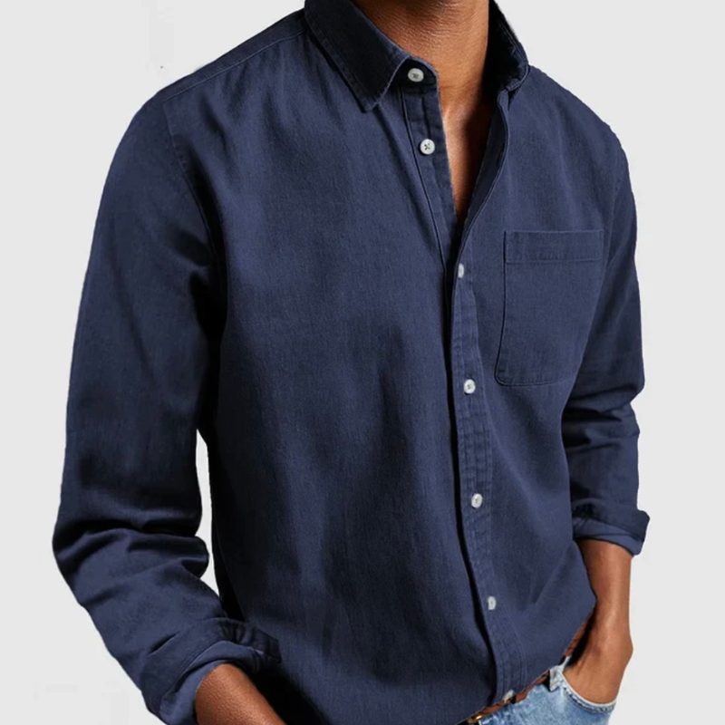 Variant image for Heren Denimshirt Lange Mouwen-29