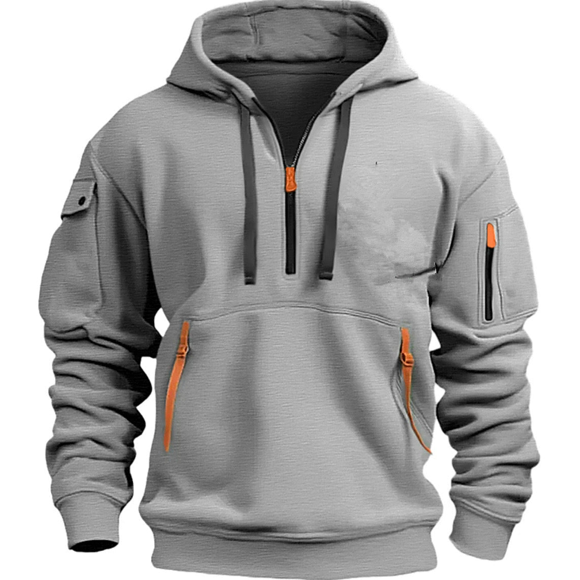 Heren Hoodie - Tech Design - Ademend Materiaal - Verstelbare Pasvorm