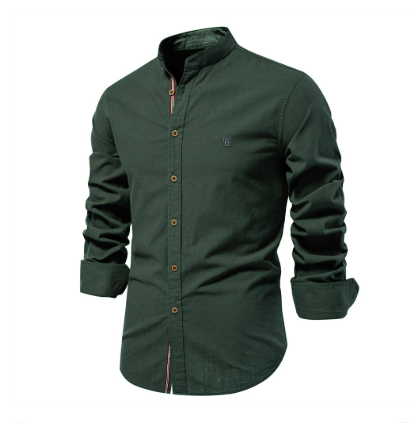 Herenhemd Met Knoppen Voor Comfort-1