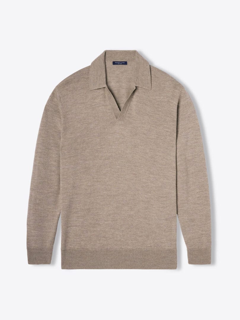 Heren Sweater - V-Hals Design - Polo Stijl