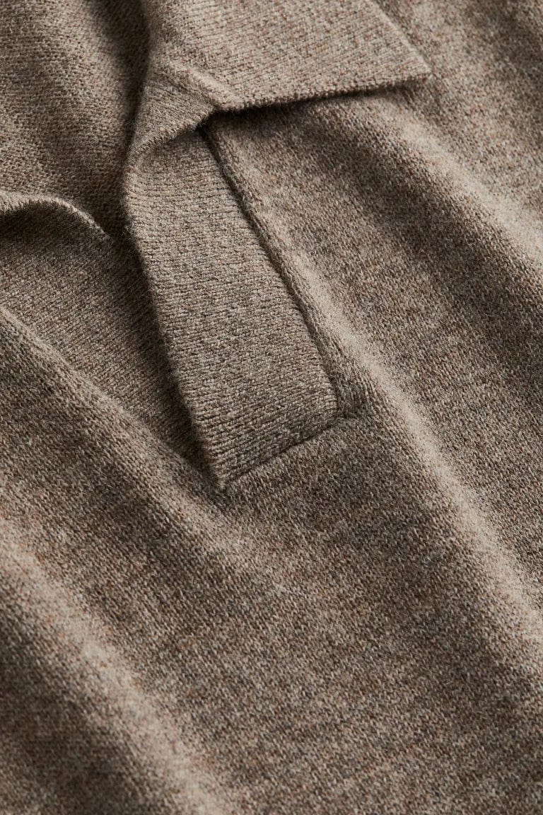 Heren Sweater - V-Hals Design - Polo Stijl
