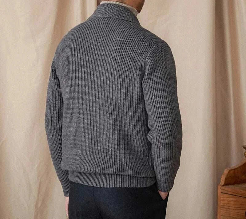 Vintage Material Heren Vest – Luxe Wolmix – Perfecte Pasvorm – Comfortabel