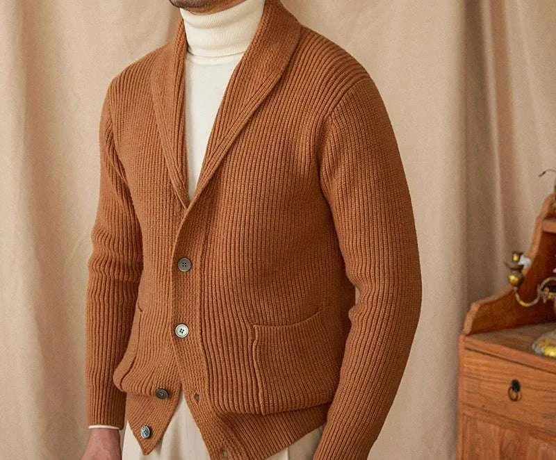 Vintage Material Heren Vest – Luxe Wolmix – Perfecte Pasvorm – Comfortabel