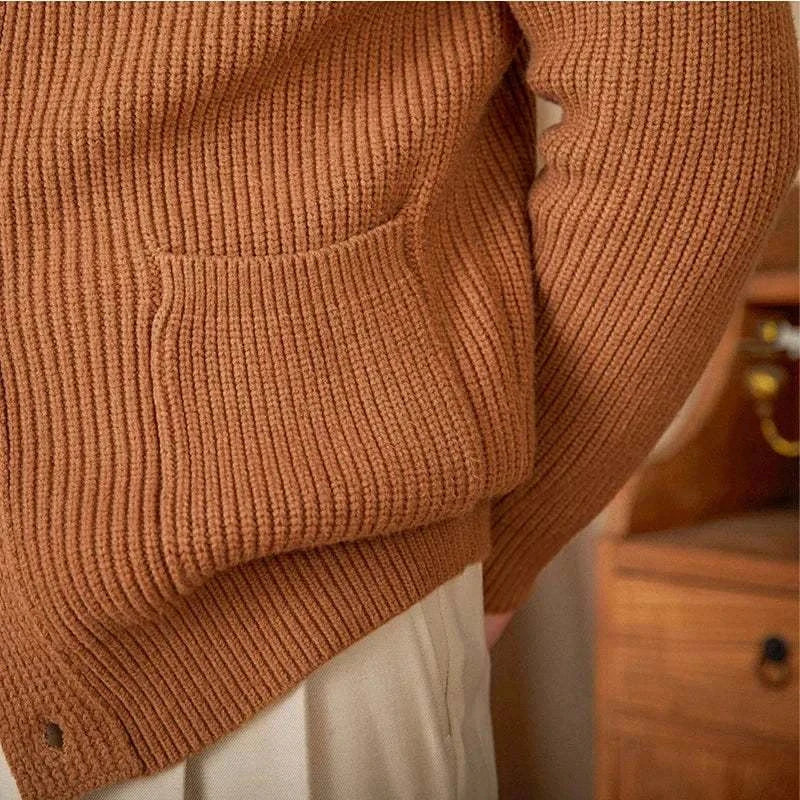Vintage Material Heren Vest – Luxe Wolmix – Perfecte Pasvorm – Comfortabel