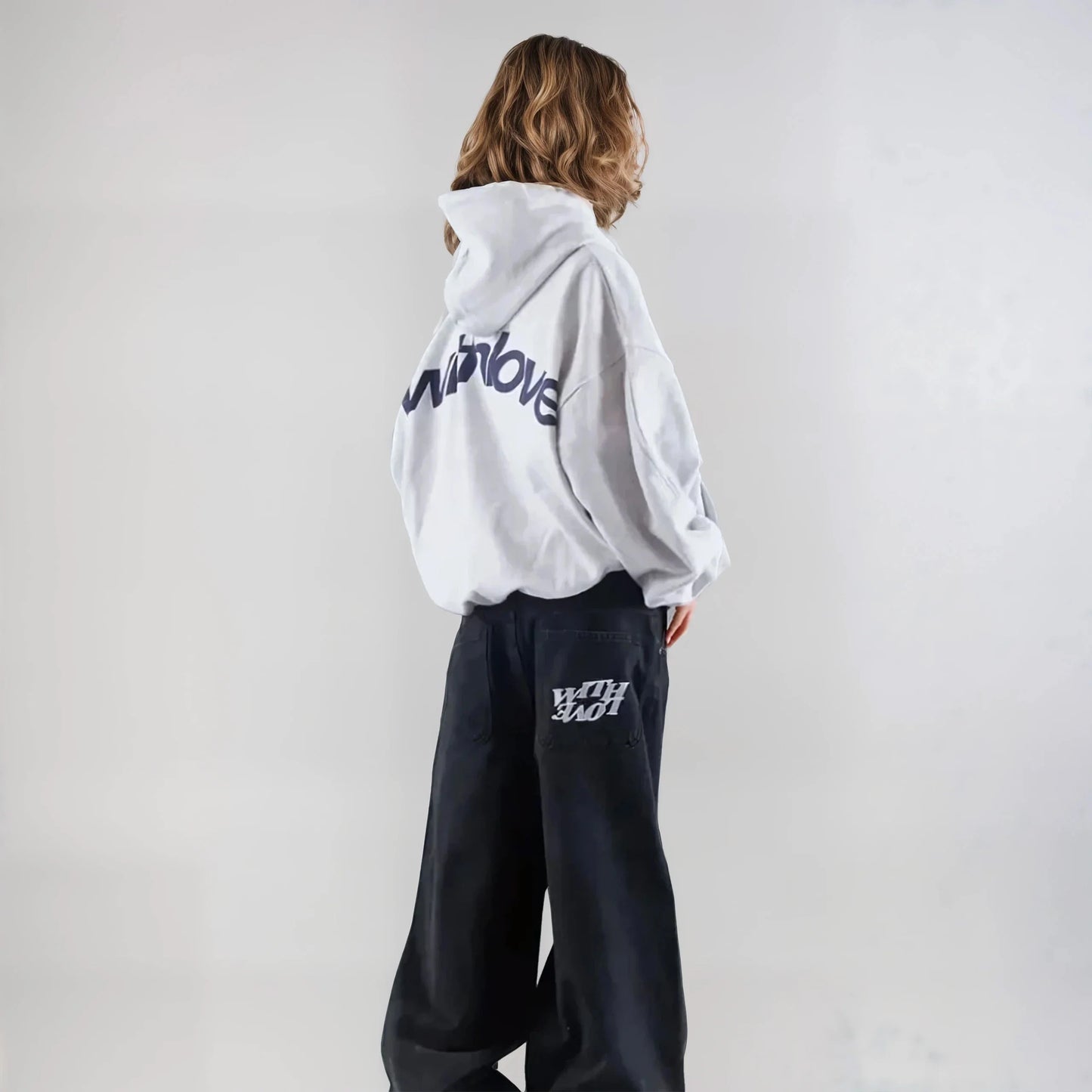 Dameshoodie – Oversized capuchon – Zachte stof – Relaxte pasvorm