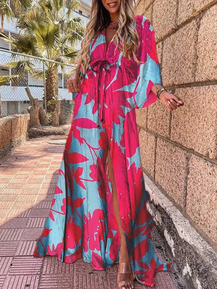 Kleurrijke Zomerjurk Dames - Stijlvol-4