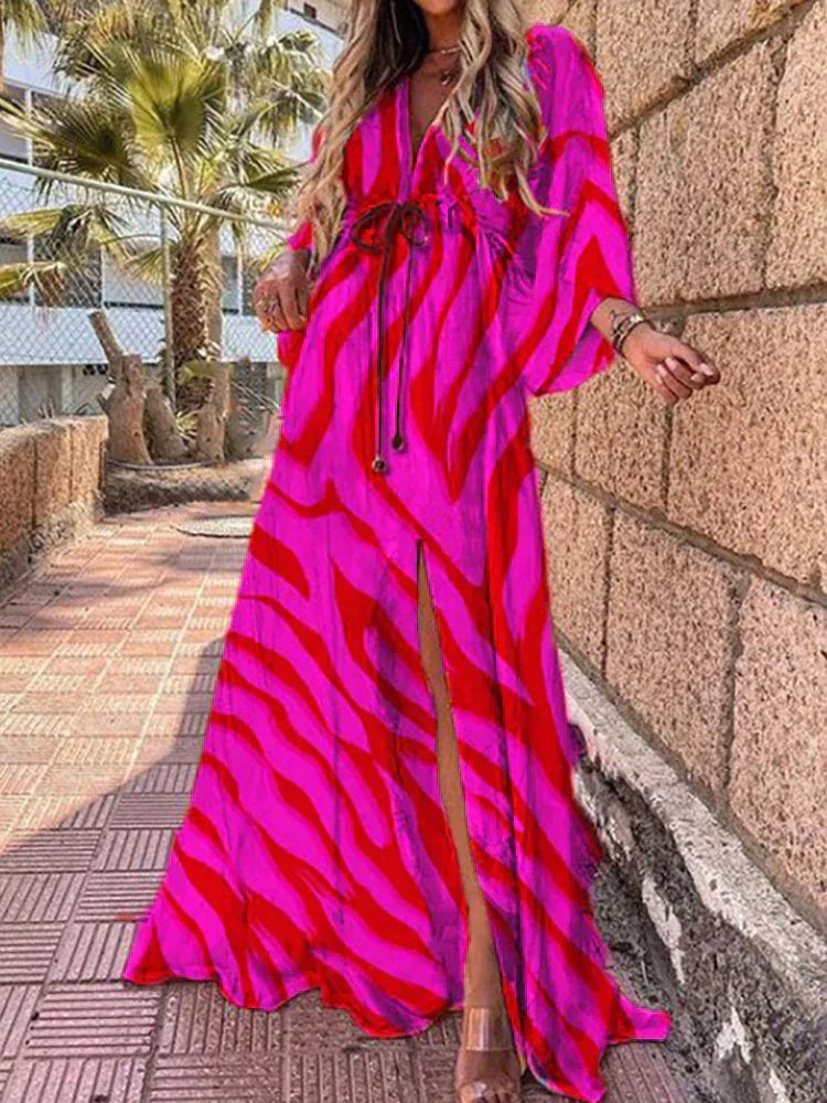 Kleurrijke Zomerjurk Dames - Stijlvol-3
