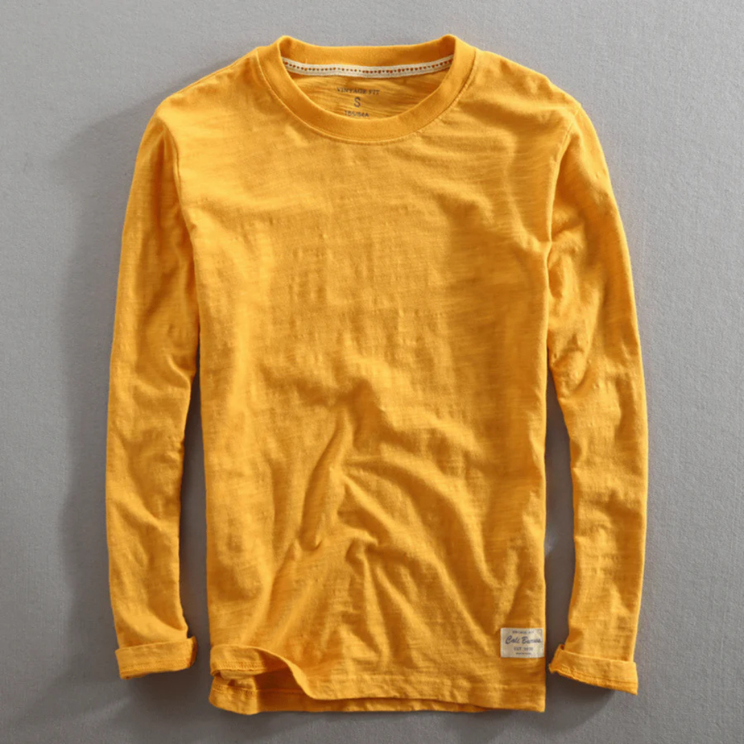 Lange Mouwen Heren T-shirt-4
