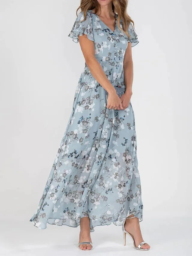 Variant image for Lange Zomerjurk Dames Maxi Jurk-6