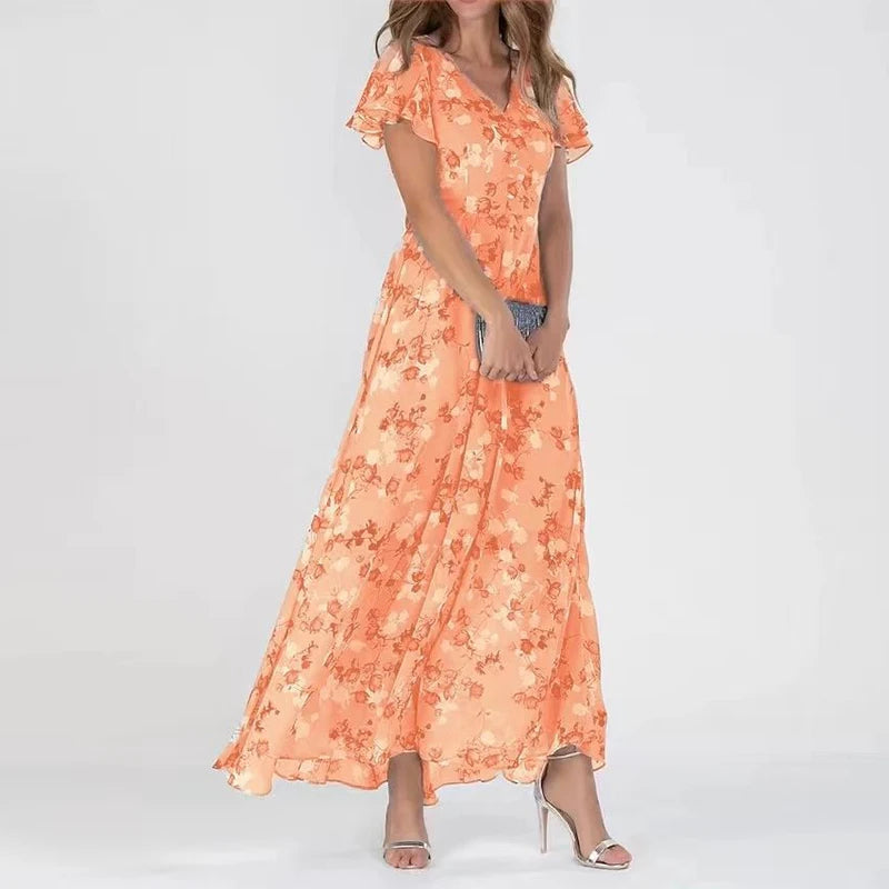 Variant image for Lange Zomerjurk Dames Maxi Jurk-1