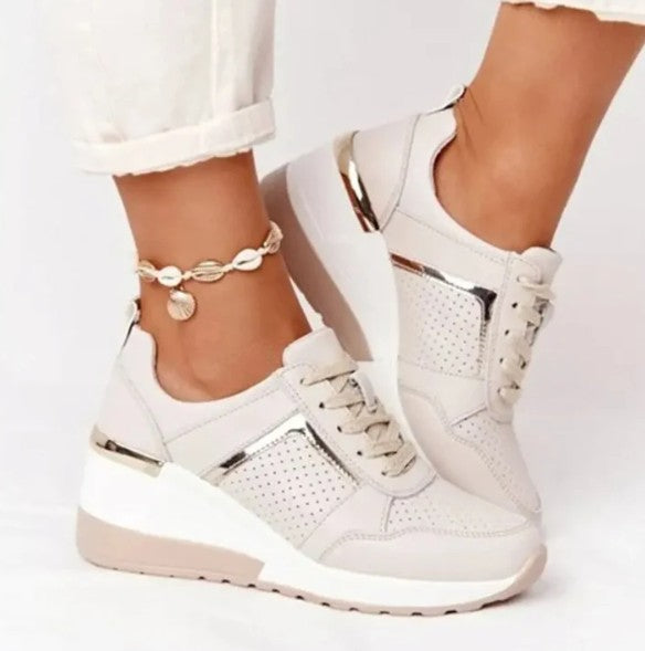 Variant image for Lederen Veterschoenen | Dames Schoenen Herfst/Winter | Anna-1