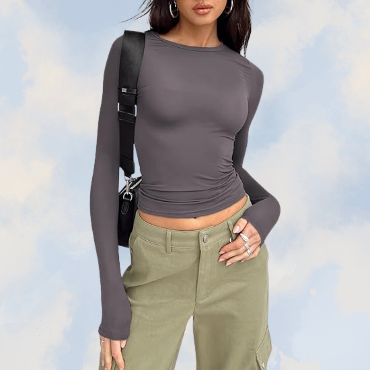 Variant image for Lichte Witte Blouse Dames Mouwen-16