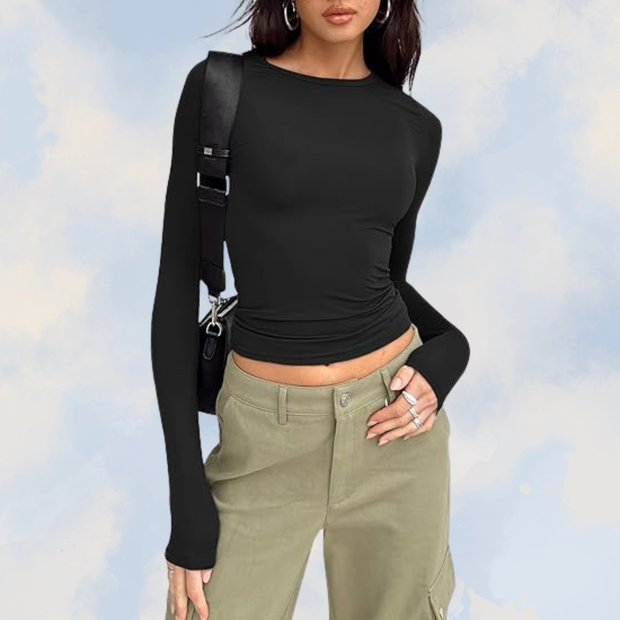 Variant image for Lichte Witte Blouse Dames Mouwen-6