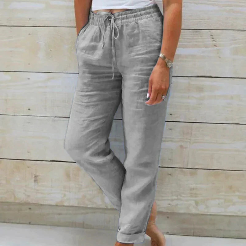 Variant image for Linnen Broek Dames | Zomer Mode Voor Vrouwen | Anna-29