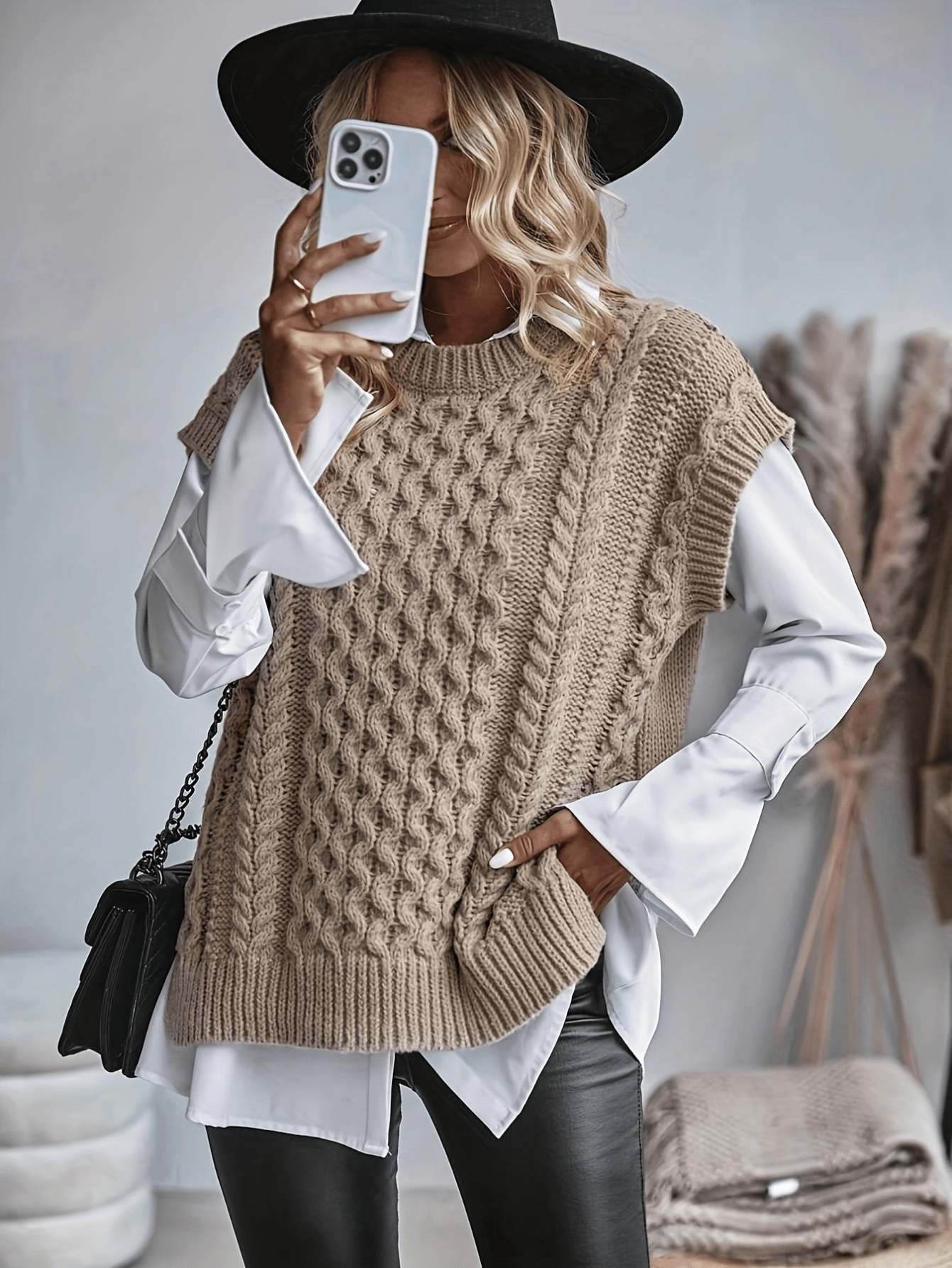 Variant image for Zachte Gebreide Spencertop-1