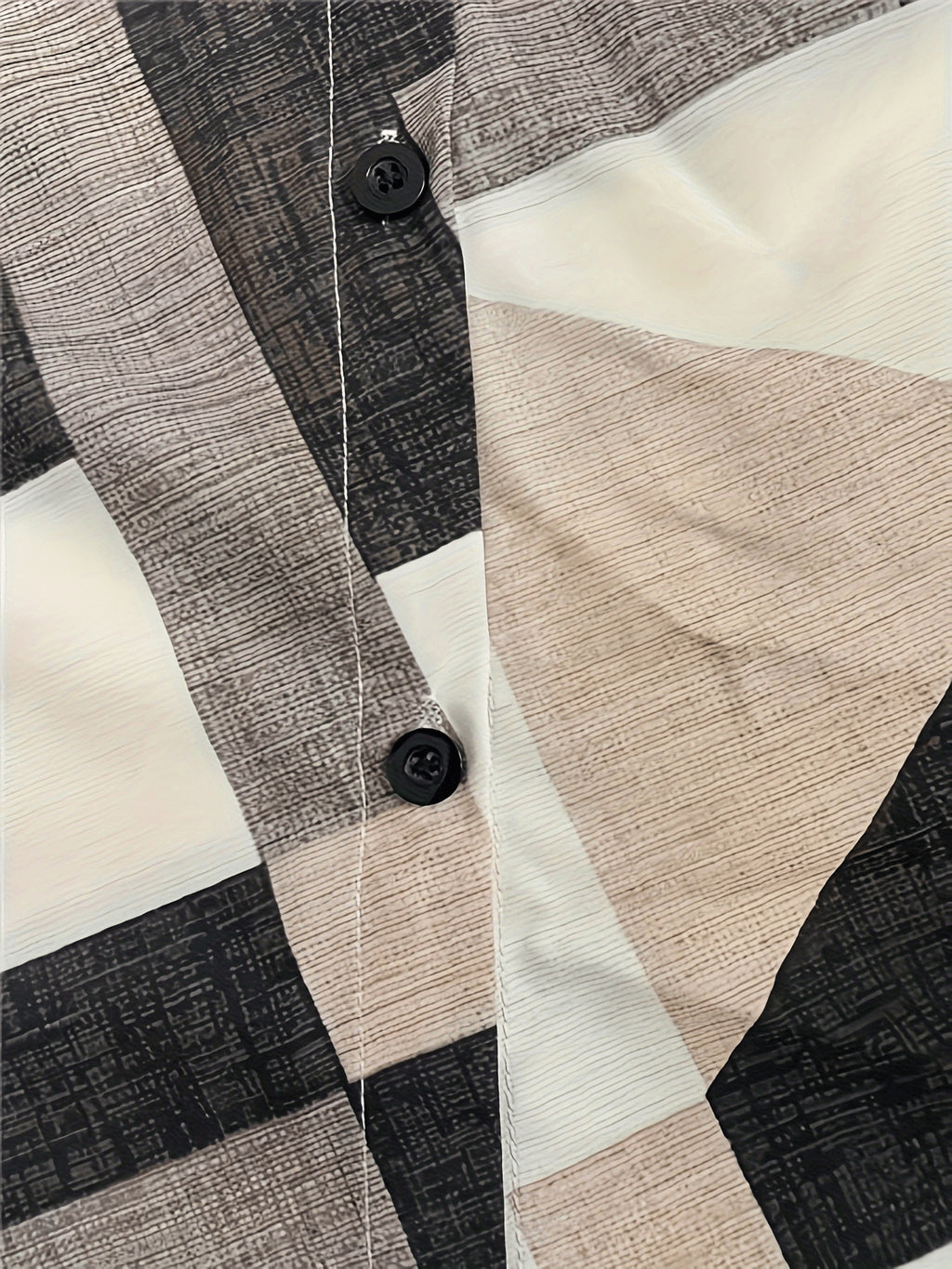 Geruite Dames Blouse Voor Comfort-3