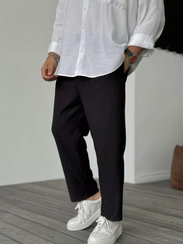 Variant image for Luxe Heren Broeken Slim Fit-7