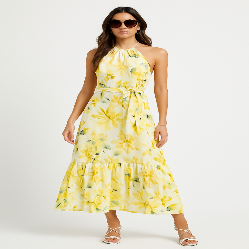 Maxi Jurk | Lange Zomerjurk Dames voor Informele Uitjes | Emma