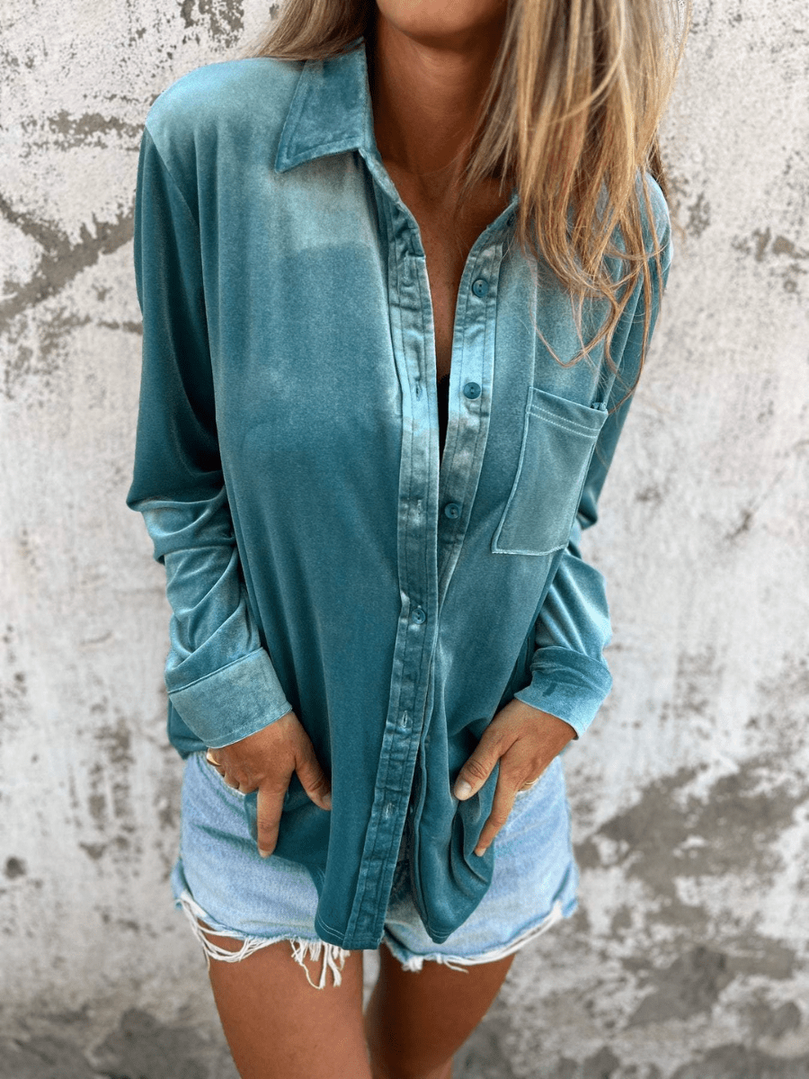 Variant image for Luxe Velours Dames Blouse-31