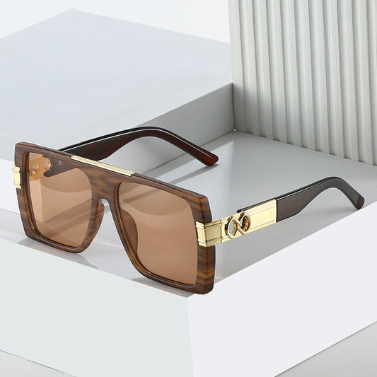 Rechthoekige Zonnebril Dames UV400-1