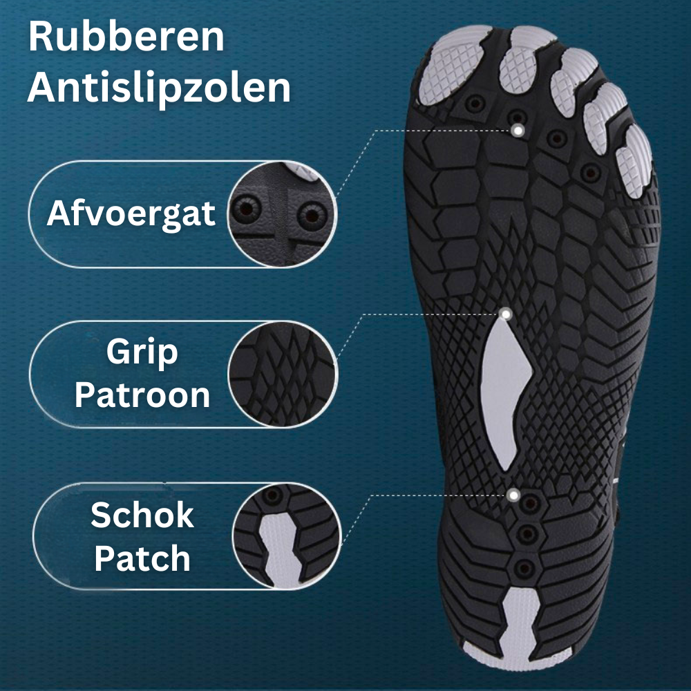 Waterschoenen | Waterschoenen Dames en Heren voor Actieve Wateractiviteiten | Jeroen 5