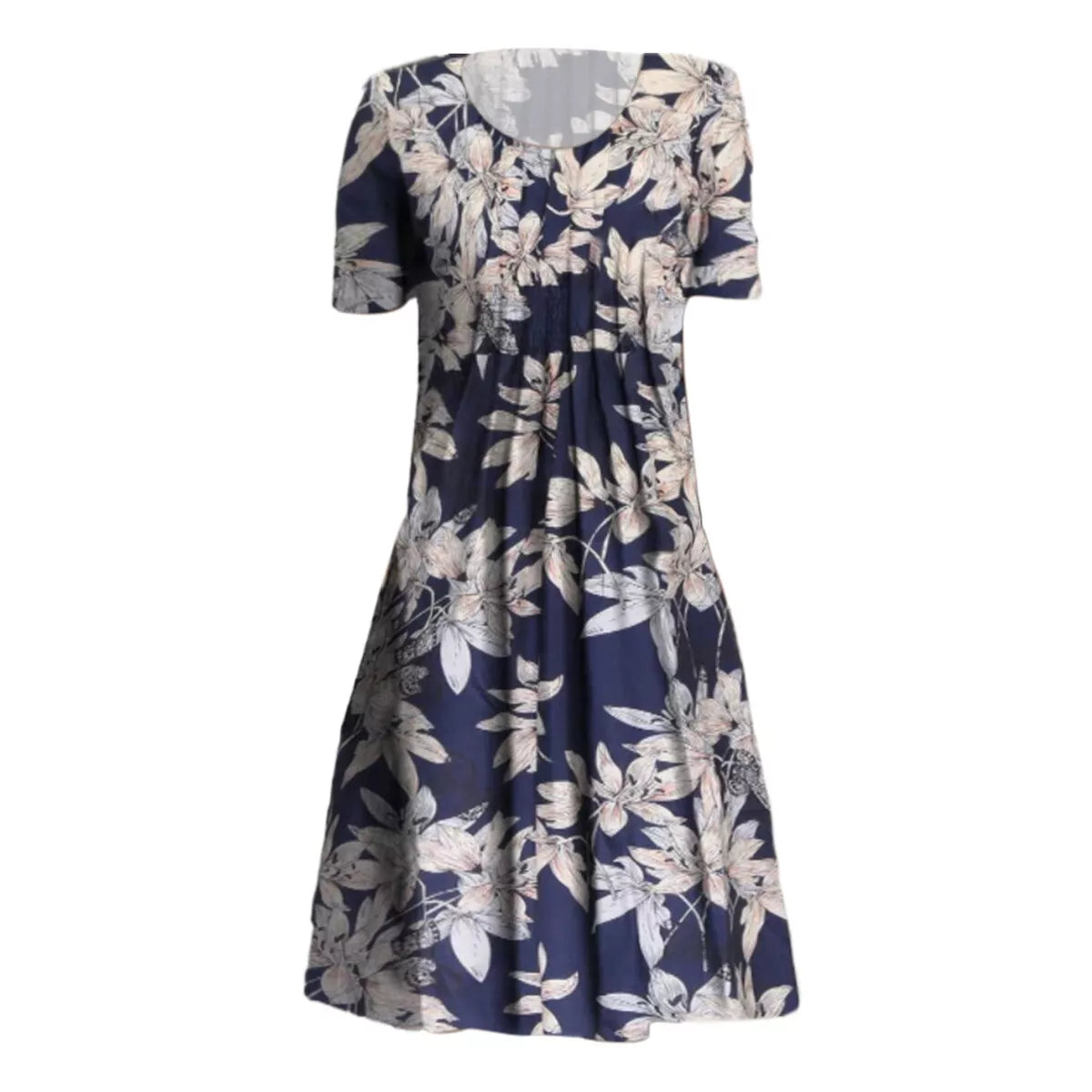 Variant imDames midi-jurk – Bloemenprint – Ademende stof – Met zakkenage for Zomerjurk | Jurken Dames voor de Zomer | Anna-13