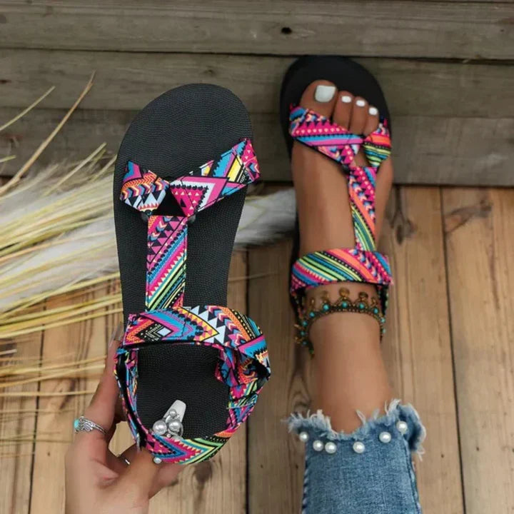 Dames Sandalen - Orthopedisch Design - Ergonomische Pasvorm - Hoogwaardige Afwerking