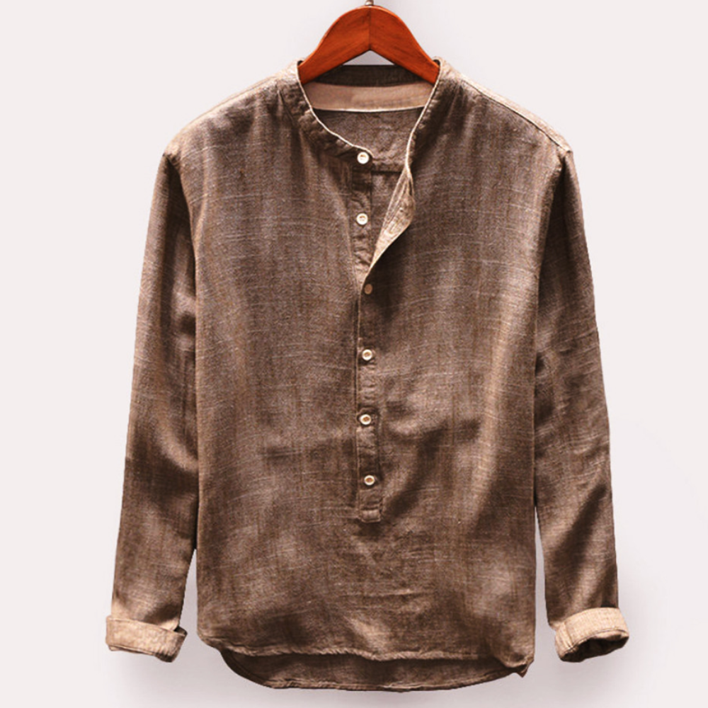 Variant image for Slim Fit Longsleeve Heren Shirt-7