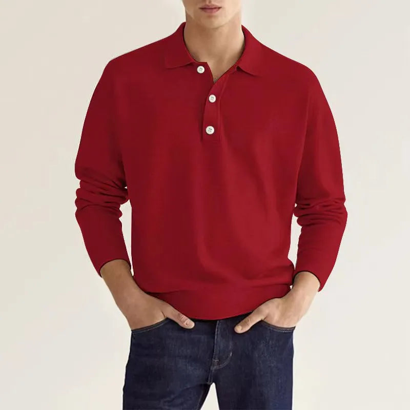 Variant image for Stijlvol Heren Poloshirt Katoen-47
