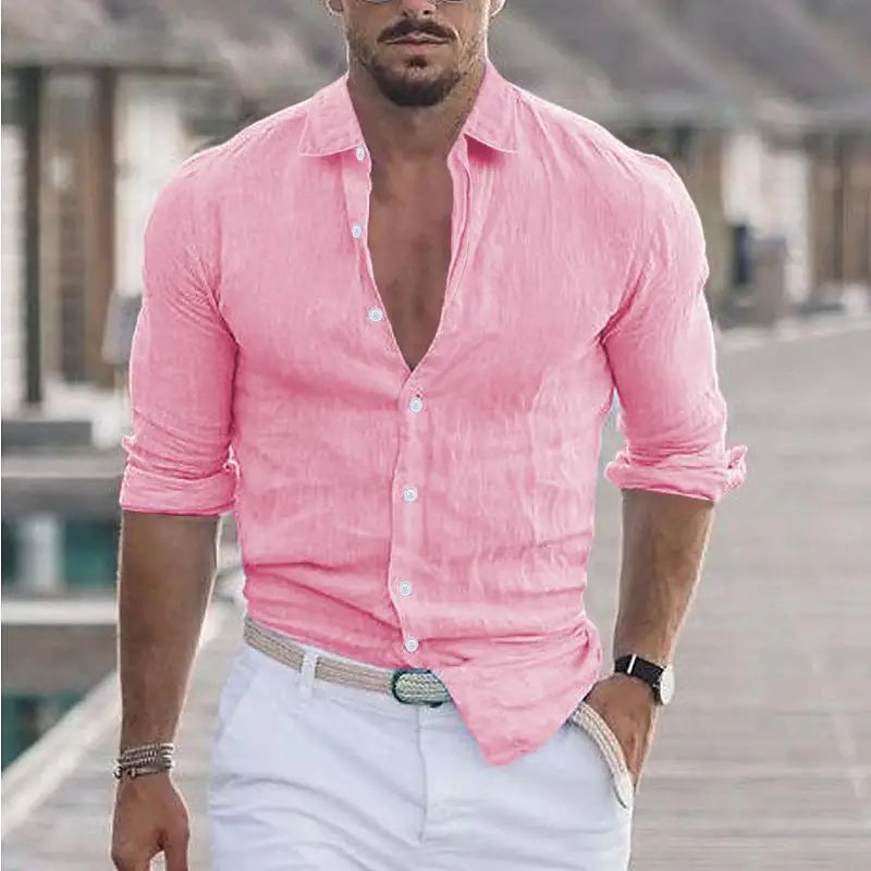 Stijlvol Herenhemd Voor Zomer-5