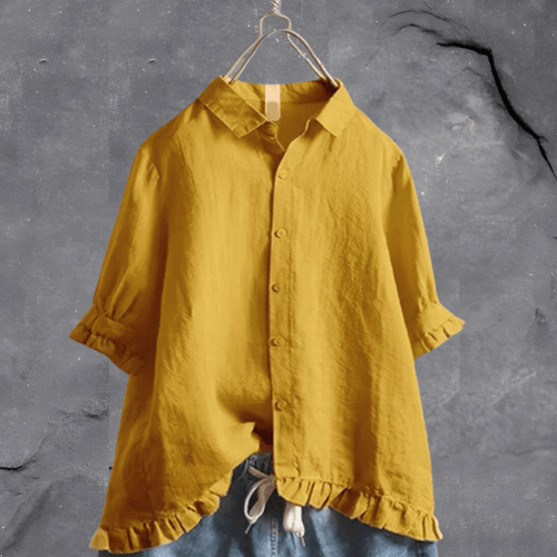 Dames Shirt - Stijlvol Design - Ademend Katoen - Voor Elke Gelegenheid