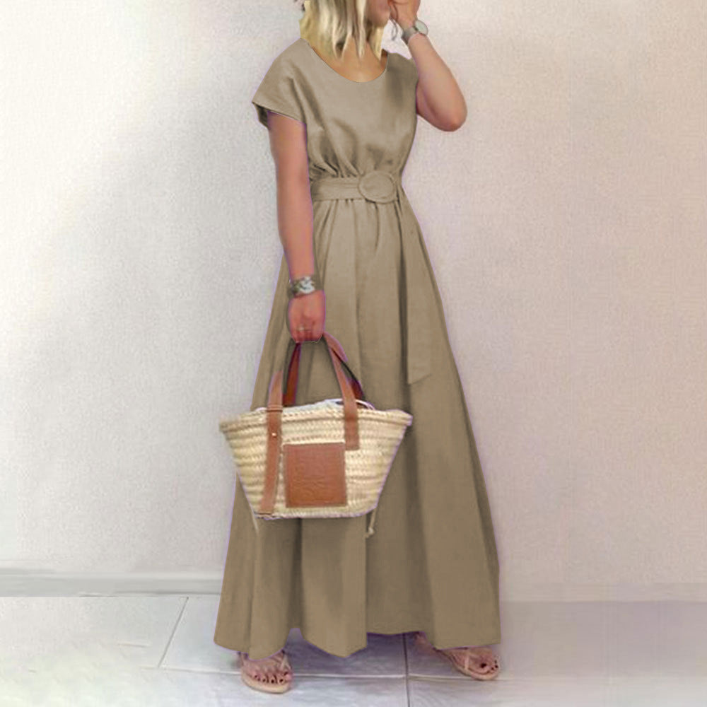 Variant image for Stijlvolle Maxi Jurk Dames Plus-Size-31