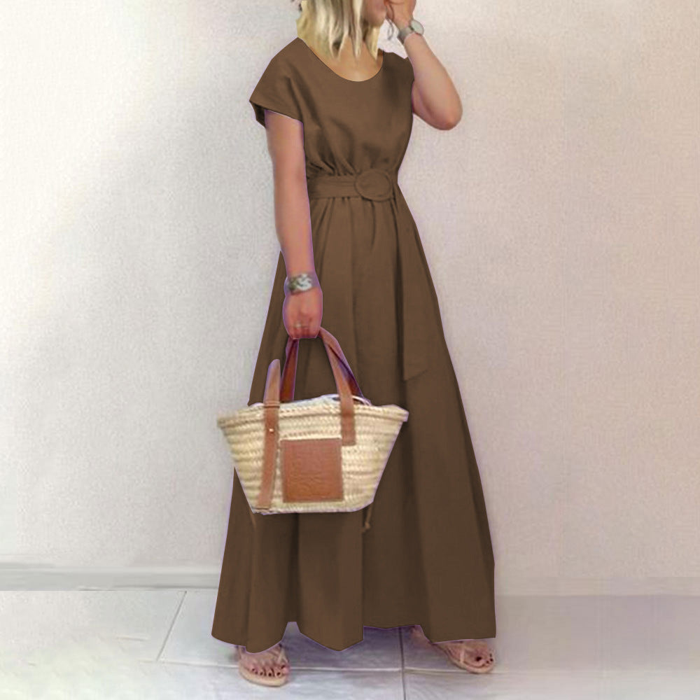 Variant image for Stijlvolle Maxi Jurk Dames Plus-Size-19