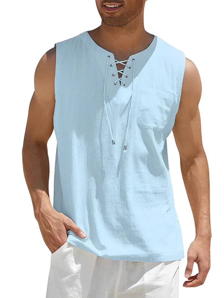 Variant image for Stijlvolle Tanktop Heren Katoen-9