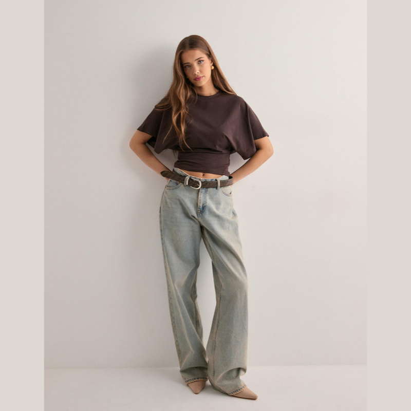 T-shirt met Wijde Mouwen | Damesmode voor Elke Gelegenheid | Amaya