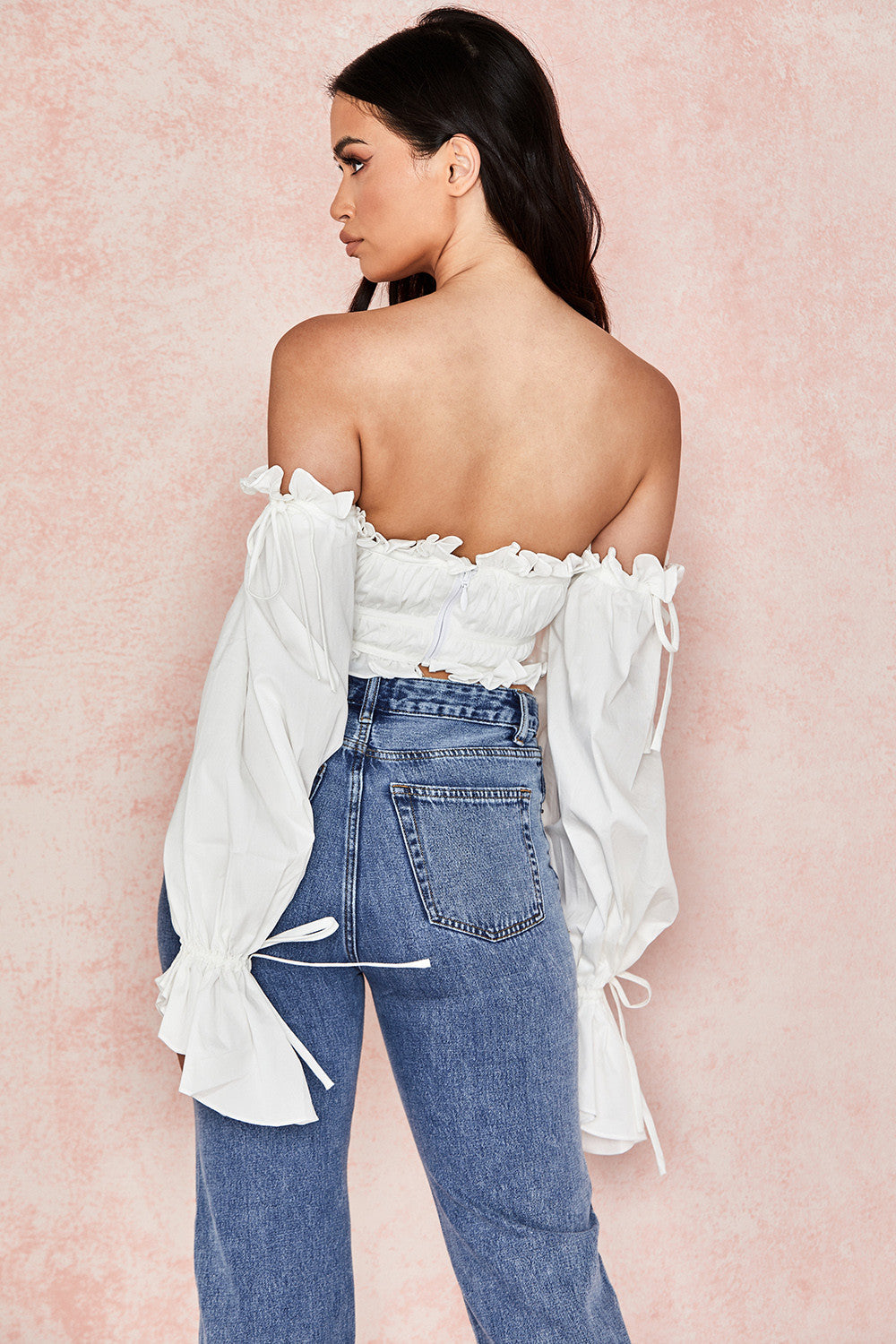 Off-shoulder Crop Top | Tops Dames Zomer | Lisa 2