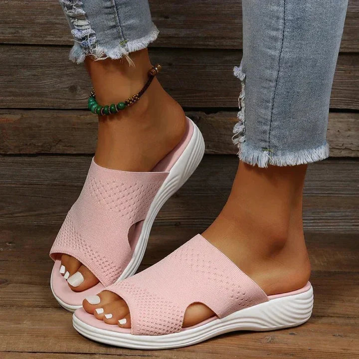 Dames Sandalen - Wedge Zool - Comfort Pasvorm - Modieuze Uitstraling