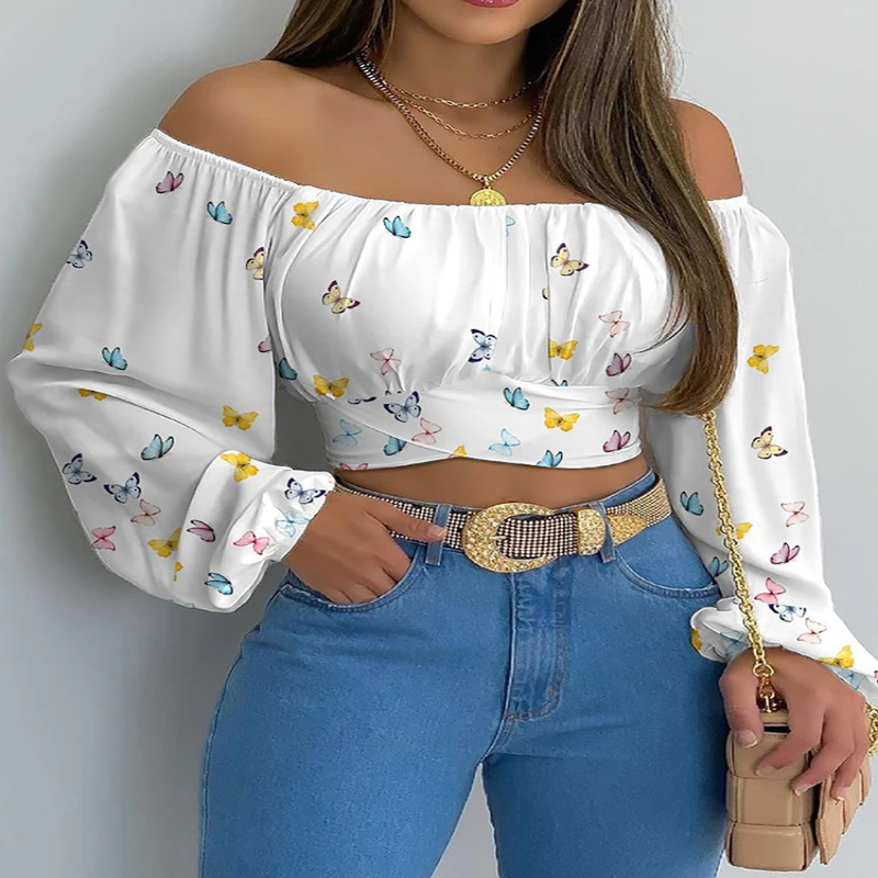 Zwart Off Shoulder Blouse | Damesmode voor Lente en Zomer | Anna