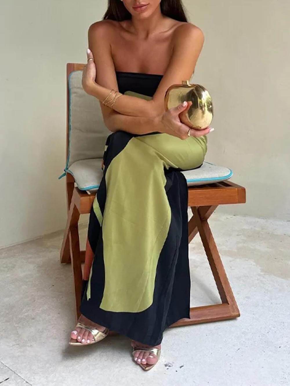 Elegante Maxi Jurk Dames Zomer-2