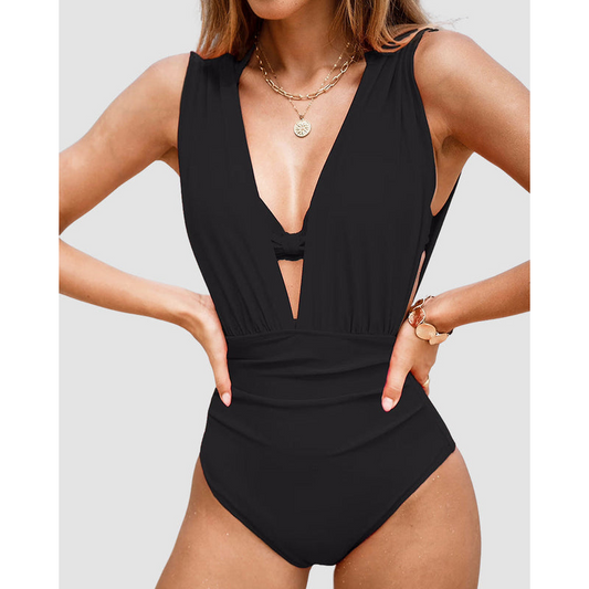 Luxe dameszwempak – Buikbedekkend – Stijlvol silhouet – Zachte stof