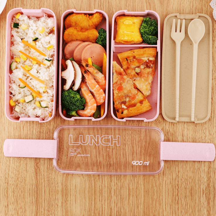 3-laags Bento-Box
