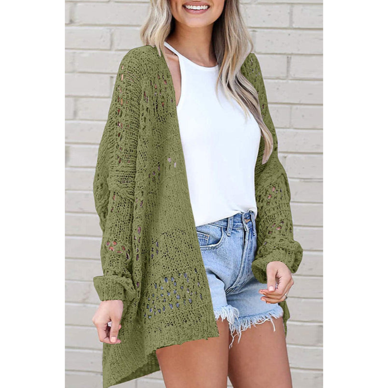 Dames gebreid vest – Relaxte pasvorm – Luchtige textuur – Stijlvolle laag