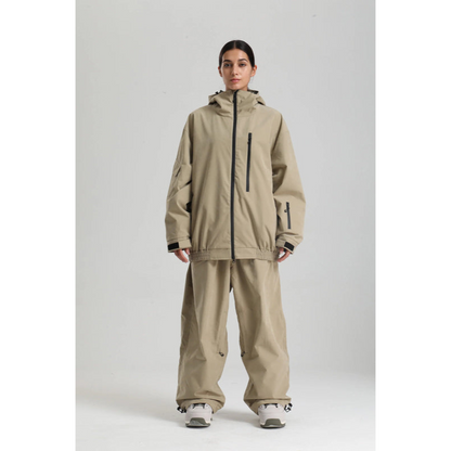 Unisex winterski-outfit – jas en broek – waterdicht – lichtgewicht