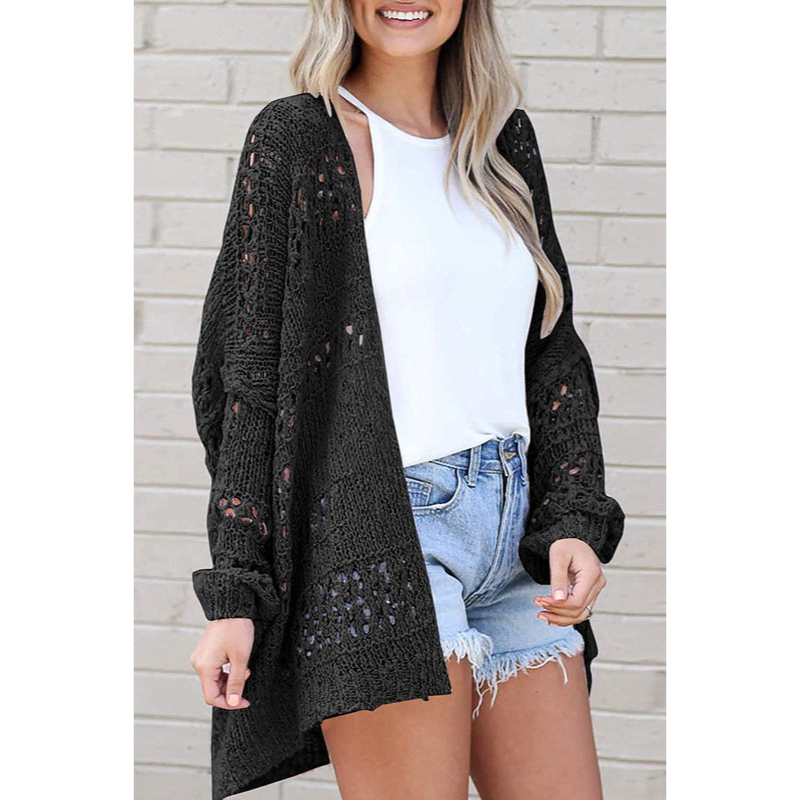 Dames gebreid vest – Relaxte pasvorm – Luchtige textuur – Stijlvolle laag