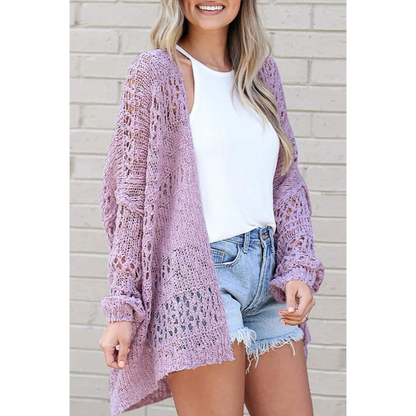 Dames gebreid vest – Relaxte pasvorm – Luchtige textuur – Stijlvolle laag
