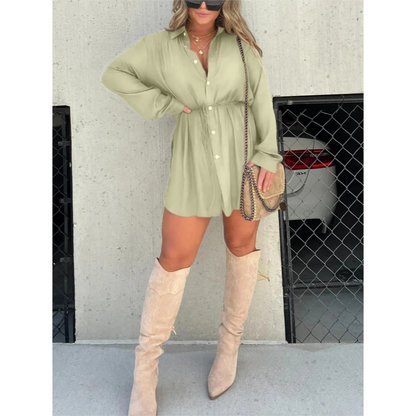 Dames playsuit – Veelzijdig ontwerp – Relaxte pasvorm – Zachte, ademende stof