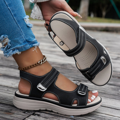 Damessandalen – Ademend materiaal – Orthopedisch comfort – Flexibele zool