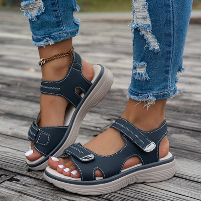 Damessandalen – Ademend materiaal – Orthopedisch comfort – Flexibele zool
