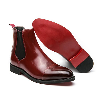 Annibale Carracci Chelsea Boots van Leer